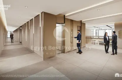 Office Space - Studio - 1 Bathroom for sale in Junction - Al Wahat Road - 6 October City - Giza