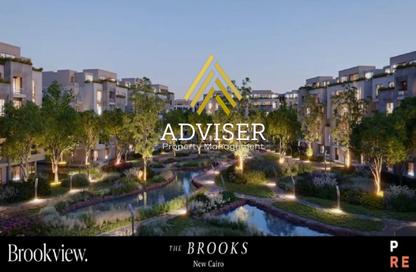 Apartment - 3 Bedrooms - 2 Bathrooms for sale in The brooks - El Katameya Compounds - El Katameya - New Cairo City - Cairo