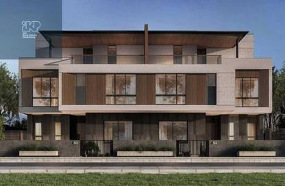 Twin House - 3 Bedrooms - 5 Bathrooms for sale in New Giza - Cairo Alexandria Desert Road - 6 October City - Giza