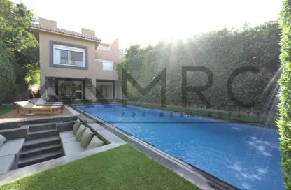 Villa - 4 Bedrooms - 5 Bathrooms for rent in Al Gezira St. - South Investors Area - New Cairo City - Cairo