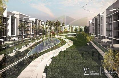 Penthouse - 3 Bedrooms - 2 Bathrooms for sale in Moon Residences - Fifth Square - The 5th Settlement - New Cairo City - Cairo
