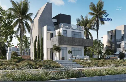 Twin House - 4 Bedrooms - 4 Bathrooms for sale in Vye Sodic - New Zayed City - Sheikh Zayed City - Giza