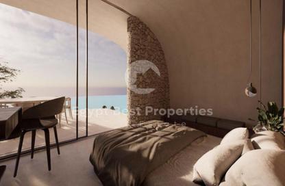 Chalet - 2 Bedrooms - 3 Bathrooms for sale in Azha North - Ras Al Hekma - North Coast