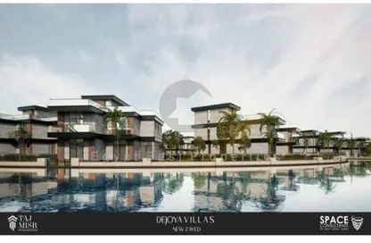 Twin House - 3 Bedrooms - 3 Bathrooms for sale in DeJoya Residence - New Zayed City - Sheikh Zayed City - Giza