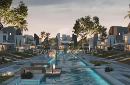 Duplex - 4 Bedrooms - 3 Bathrooms for sale in Rivers - New Zayed City - Sheikh Zayed City - Giza