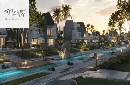 منزل مزدوج - 4 غرف نوم - 4 حمامات للبيع في ريفرز - مدينة زايد الجديدة - الشيخ زايد - الجيزة