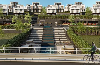 Townhouse - 3 Bedrooms - 3 Bathrooms for sale in Waslet Dahshur Road - Sheikh Zayed City - Giza