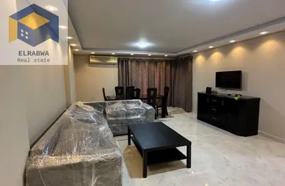 Apartment - 1 Bedroom - 1 Bathroom for rent in Abou Bakr Al Sedeek St. - Rehab City Second Phase - Al Rehab - New Cairo City - Cairo