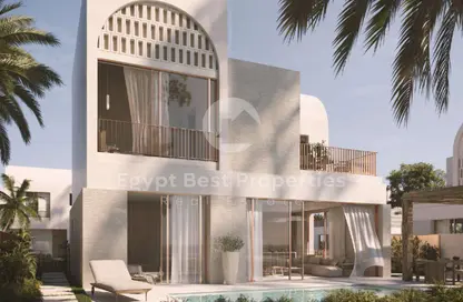 Townhouse - 3 Bedrooms - 3 Bathrooms for sale in Beit Al Bahr - Sidi Heneish - North Coast