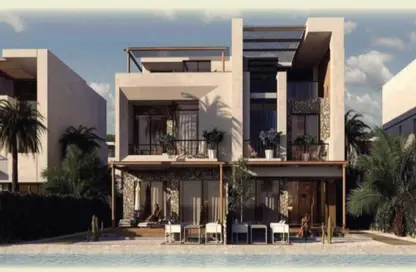 Twin House - 4 Bedrooms - 5 Bathrooms for sale in Al Masyaf - Ras Al Hekma - North Coast