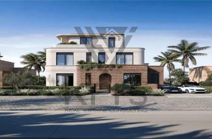 Villa - 5 Bedrooms - 4 Bathrooms for sale in Crescent Walk - 5th Settlement Compounds - The 5th Settlement - New Cairo City - Cairo