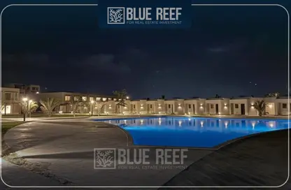 Chalet - 3 Bedrooms - 4 Bathrooms for sale in Hacienda West - Ras Al Hekma - North Coast