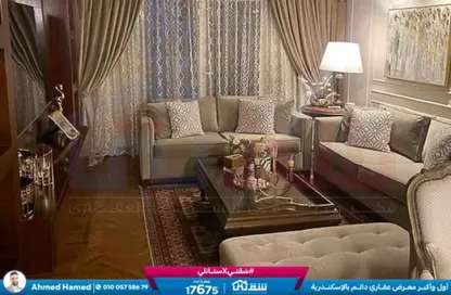 شقة - 3 غرف نوم - 3 حمامات للبيع في شارع محمد فوزي معاذ - سموحة - حي شرق - الاسكندرية