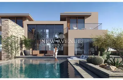 Twin House - 4 Bedrooms - 4 Bathrooms for sale in The Estates - Sheikh Zayed Compounds - Sheikh Zayed City - Giza