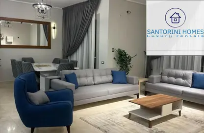 Apartment - 2 Bedrooms - 2 Bathrooms for rent in Palm Hills Village Gate - South Investors Area - New Cairo City - Cairo