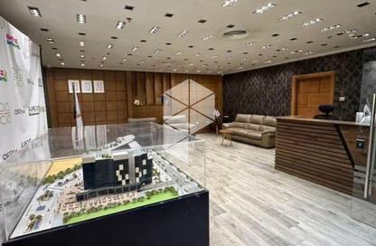 Office Space - Studio - 2 Bathrooms for rent in Bank Center Street - South Teseen St. - The 5th Settlement - New Cairo City - Cairo