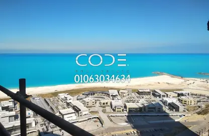 شقة - غرفة نوم - 1 حمام للبيع في نورث ايدج تاورز - مدينة العلمين الجديدة - العلمين - الساحل الشمالي