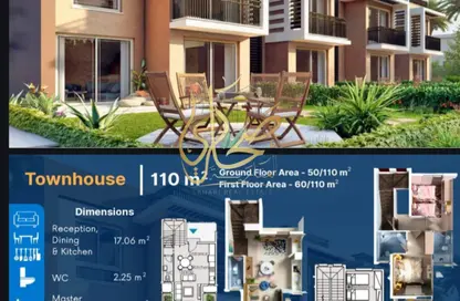 شقة - 2 غرف نوم - 3 حمامات للبيع في روزانا - قسم برج العرب - الساحل الشمالي