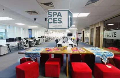 Office Space - Studio - 1 Bathroom for rent in Bank Center Street - South Teseen St. - The 5th Settlement - New Cairo City - Cairo