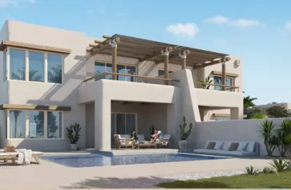 Chalet - 2 Bedrooms - 3 Bathrooms for sale in Hacienda West - Ras Al Hekma - North Coast