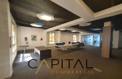 Office Space - Studio - 4 Bathrooms for rent in One Ninety - South Teseen St. - The 5th Settlement - New Cairo City - Cairo