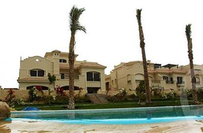 Twin House - 7 Bedrooms - 6 Bathrooms for sale in Al Patio 1 - North Investors Area - New Cairo City - Cairo