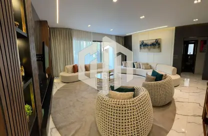 Apartment - 2 Bedrooms - 2 Bathrooms for rent in Lake View - 5th Settlement Compounds - The 5th Settlement - New Cairo City - Cairo