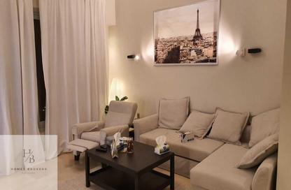 Apartment - Studio - 2 Bathrooms for rent in Palm Hills Village Gate - South Investors Area - New Cairo City - Cairo