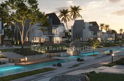 Townhouse - 3 Bedrooms - 4 Bathrooms for sale in Rivers - New Zayed City - Sheikh Zayed City - Giza Townhouse - 3 Bedrooms - 4 Bathrooms for sale in Rivers - New Zayed City - Sheikh Zayed City - Giza