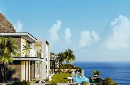 منزل مزدوج - 3 غرف نوم - 3 حمامات للبيع في كالي كوست - راس الحكمة - الساحل الشمالي