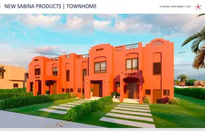 Townhouse - 3 Bedrooms - 3 Bathrooms for sale in Sabina - Al Gouna - Hurghada - Red Sea