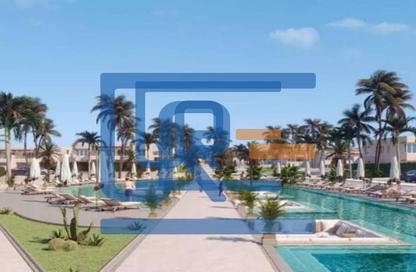شاليه - 2 غرف نوم - 2 حمامات للبيع في هاسيندا ويست - راس الحكمة - الساحل الشمالي