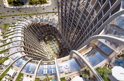 Office Space - Studio - 2 Bathrooms for sale in East tower - Central Business District - New Capital City - Cairo