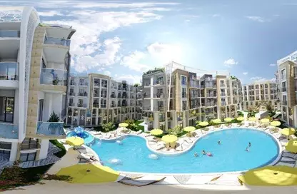 Apartment - 3 Bedrooms - 1 Bathroom for sale in Aqua Palms Resort - Hurghada Resorts - Hurghada - Red Sea
