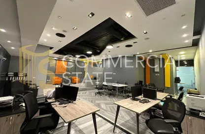 Office Space - Studio - 1 Bathroom for rent in Al Sadat Axis - The 1st Settlement - New Cairo City - Cairo