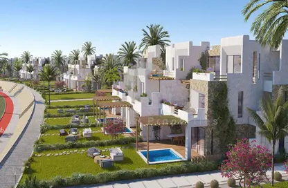 Townhouse - 4 Bedrooms - 4 Bathrooms for sale in Al Masyaf - Ras Al Hekma - North Coast