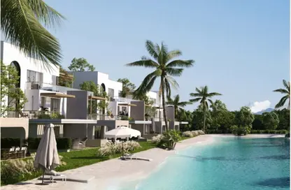Chalet - 3 Bedrooms - 4 Bathrooms for sale in The Med - Ras Al Hekma - North Coast