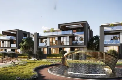 Twin House - 4 Bedrooms - 4 Bathrooms for sale in Menorca Zayed - Sheikh Zayed Compounds - Sheikh Zayed City - Giza