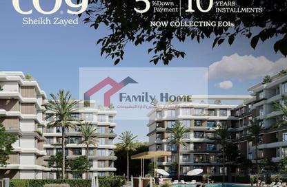 Apartment - 2 Bedrooms - 1 Bathroom for sale in Al Hosary - 6 October City - Giza