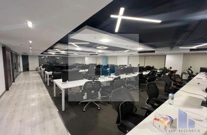 Office Space - Studio - 1 Bathroom for rent in American University Housing District - 5th Settlement Compounds - The 5th Settlement - New Cairo City - Cairo