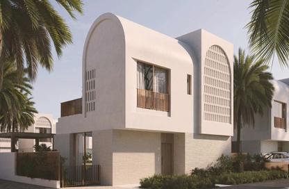 Chalet - 2 Bedrooms - 2 Bathrooms for sale in Ramla Lakeside - Qesm Ad Dabaah - North Coast