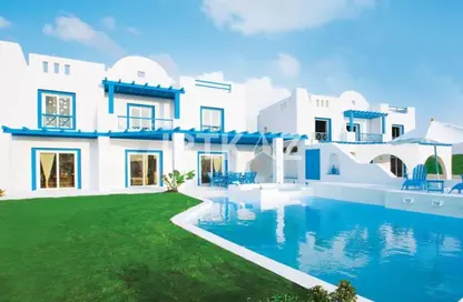 Twin House - 4 Bedrooms - 5 Bathrooms for sale in Mountain View - Ras Al Hekma - North Coast