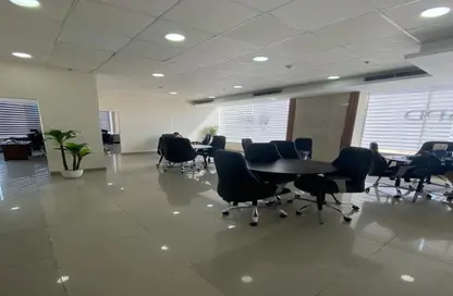 Office Space - Studio - 4 Bathrooms for rent in South Teseen St. - The 5th Settlement - New Cairo City - Cairo