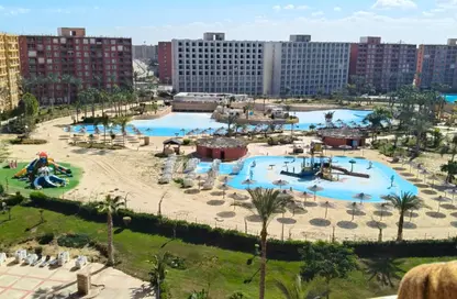 شاليه - 2 غرف نوم - 1 حمام للايجار في جولف بورتو مارينا - العلمين - الساحل الشمالي