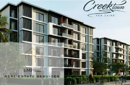 Apartment - 2 Bedrooms - 3 Bathrooms for sale in Creek Town - The 1st Settlement - New Cairo City - Cairo