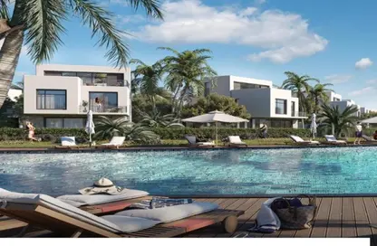 Chalet - 2 Bedrooms - 2 Bathrooms for sale in Seazen - Qesm Ad Dabaah - North Coast