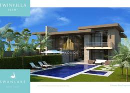 Twin House - 3 bedrooms for للبيع in Swan Lake - Qesm Ad Dabaah - North Coast