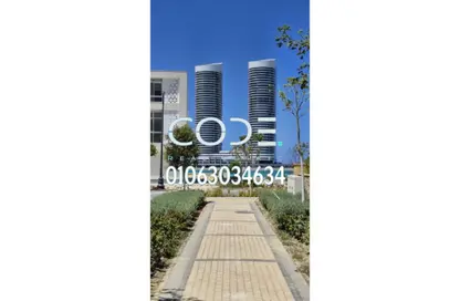 Apartment - 2 Bedrooms - 2 Bathrooms for sale in North Edge Towers - New Alamein City - Al Alamein - North Coast