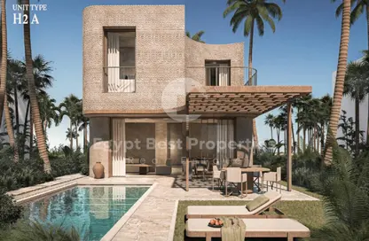 Villa - 3 Bedrooms - 4 Bathrooms for sale in Ramla Lakeside - Qesm Ad Dabaah - North Coast