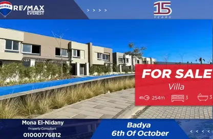 Villa - 3 Bedrooms - 3 Bathrooms for sale in Badya Palm Hills - 6 October Compounds - 6 October City - Giza